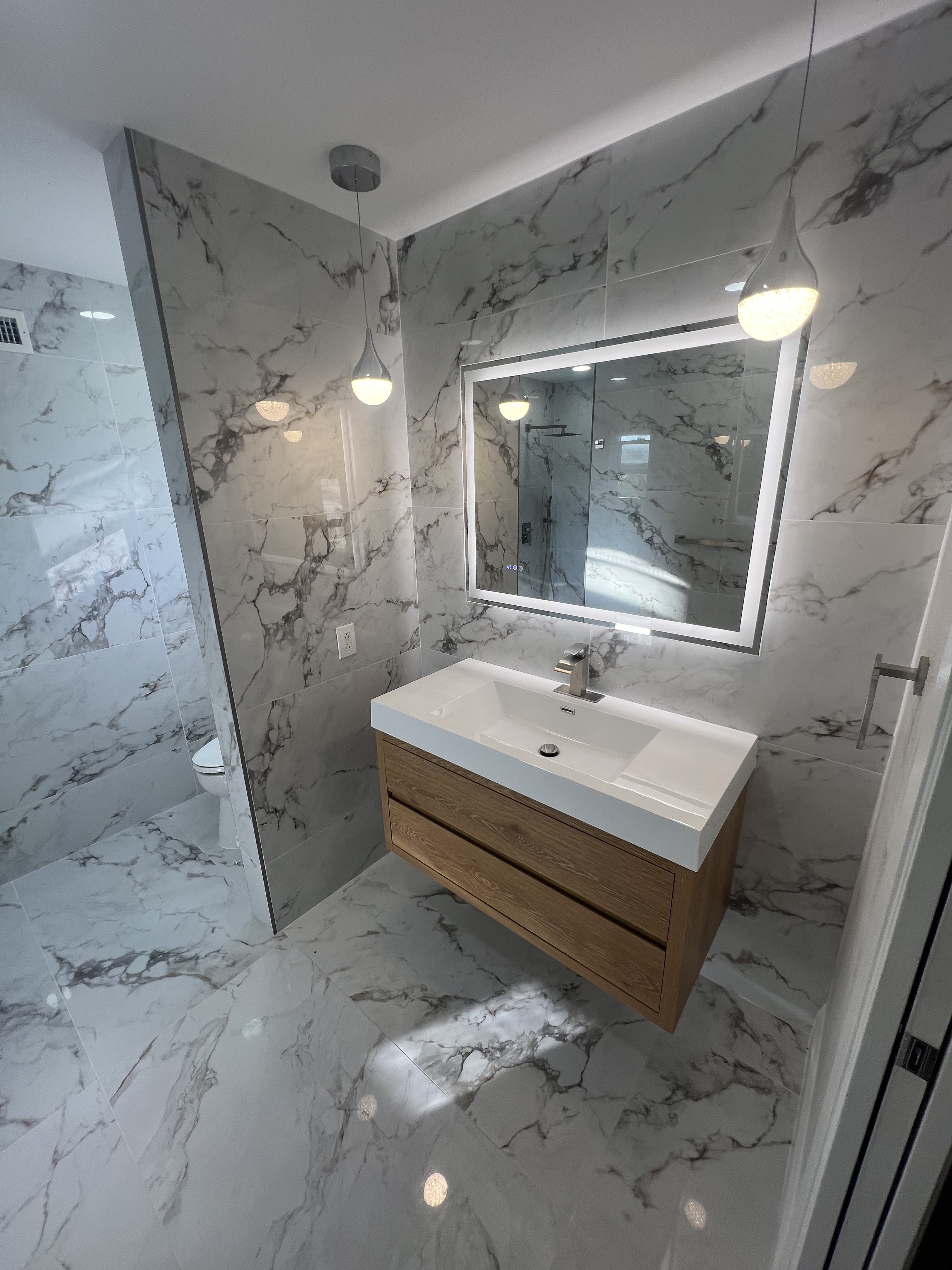 Bathroom remodel image