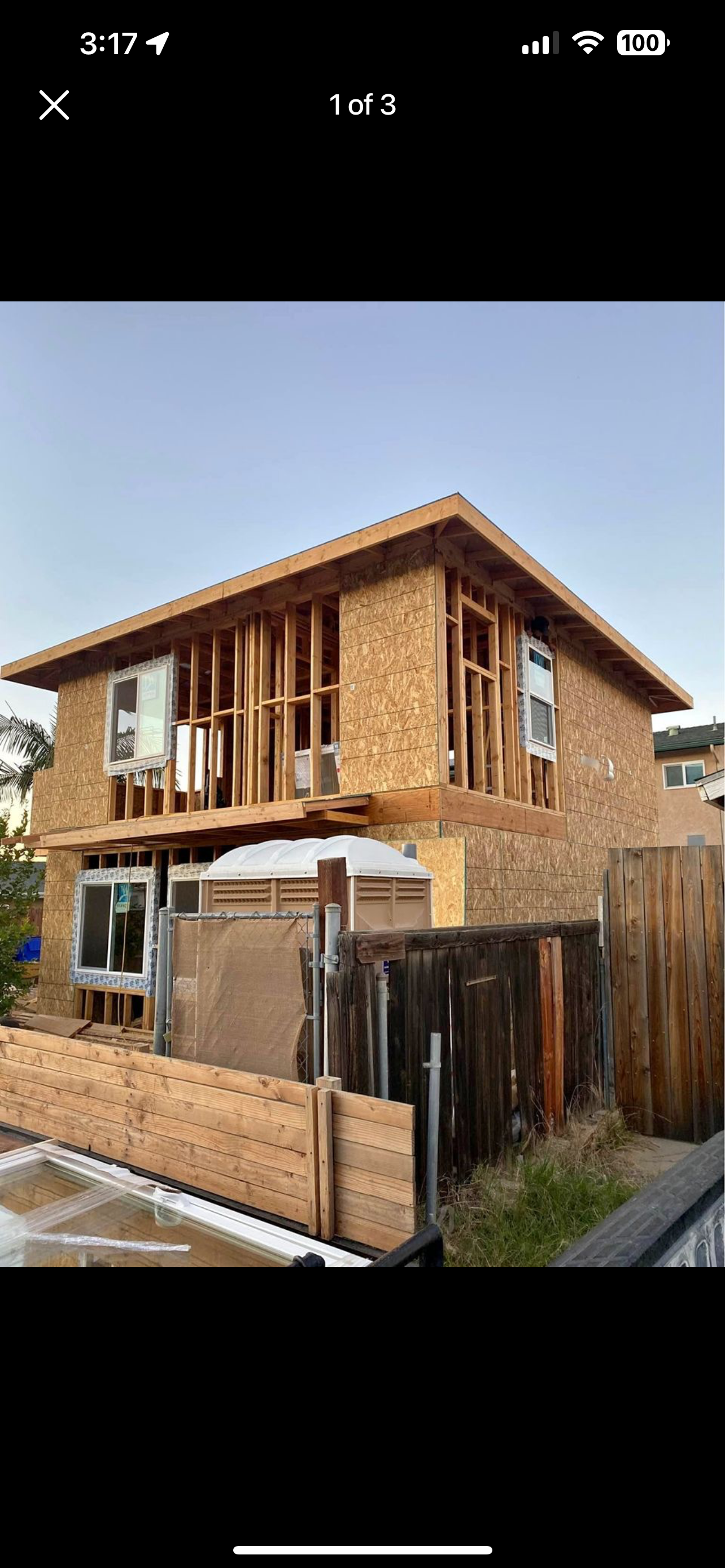 Second framing project
