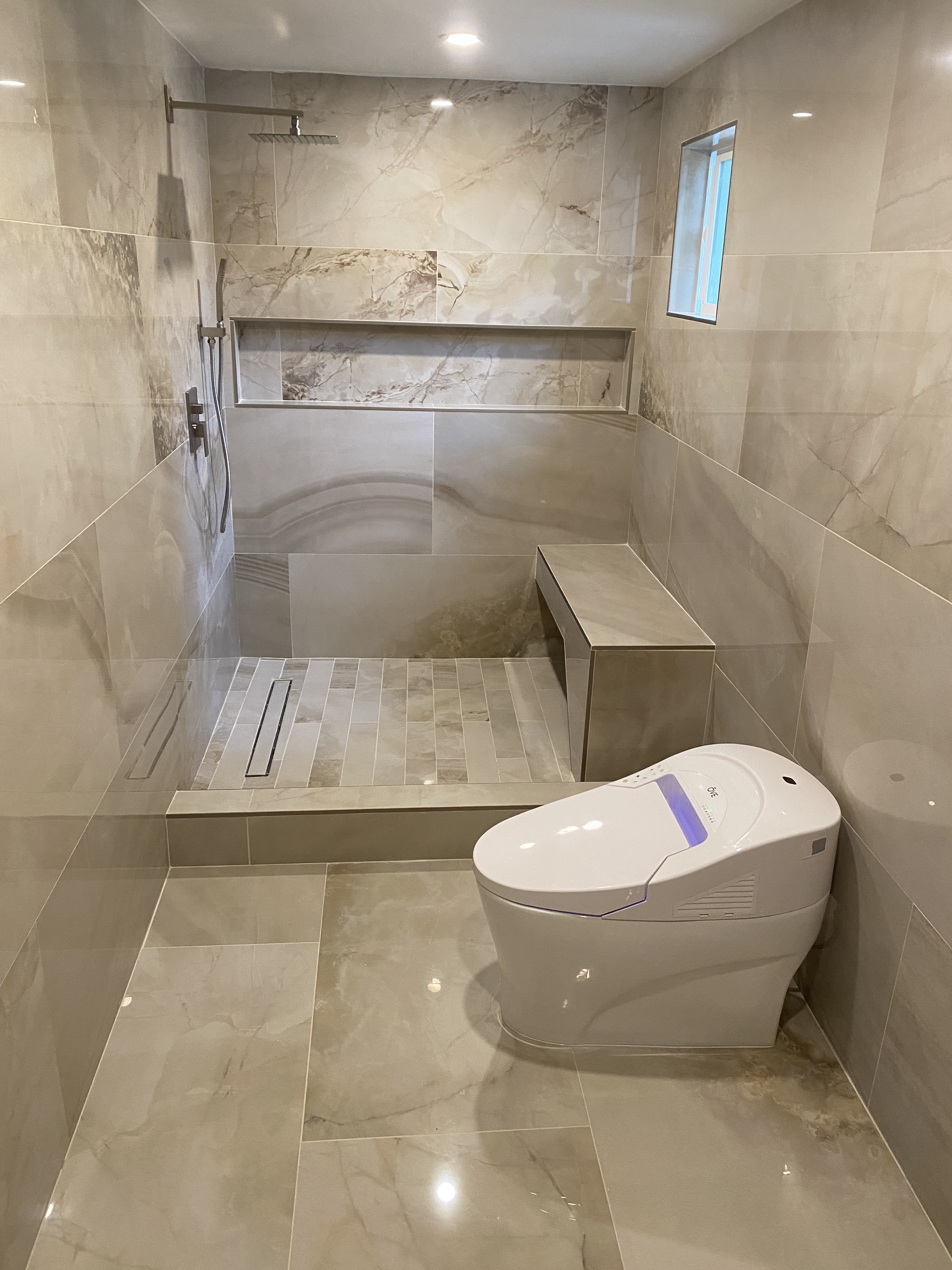 Luxury bathroom remodel in San Diego