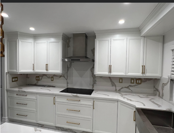 Modern kitchen remodel by Art Remodel Construction